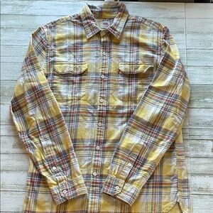 Levi's Men's Multicolor Plaid Button Down Shirt